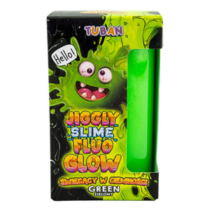 Set JGGLY SLIME FLUO GLOW – grün 430 g