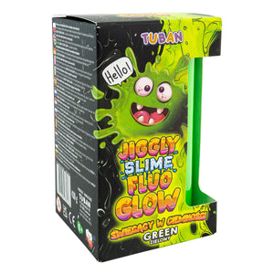 Set JGGLY SLIME FLUO GLOW – grün 430 g