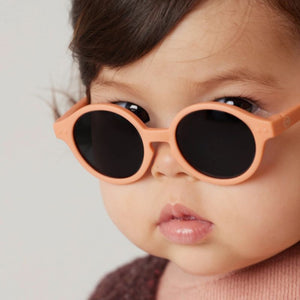 Sonnenbrille mit Polarisation Baby D 0-9 Monate - Apricot