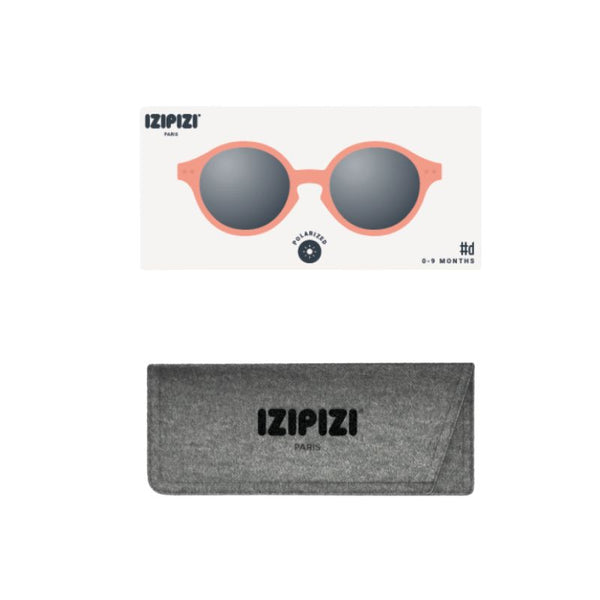 Sonnenbrille mit Polarisation Baby D 0-9 Monate - Apricot