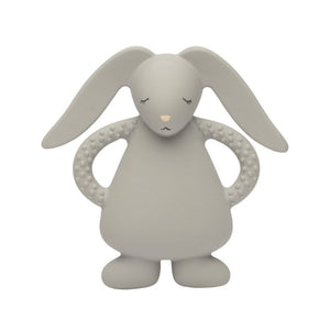 Beißring aus Naturkautschuk – Silver