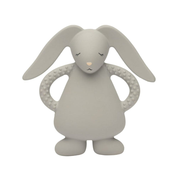 Beißring aus Naturkautschuk – Silver