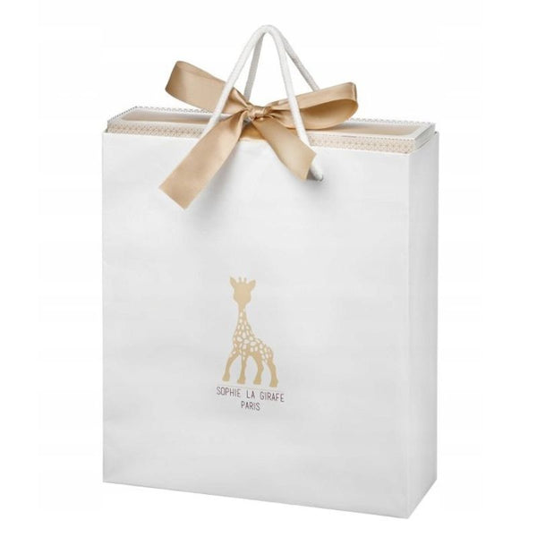 Beißring Sophie die Giraffe  – kleines Geburtstags-Set