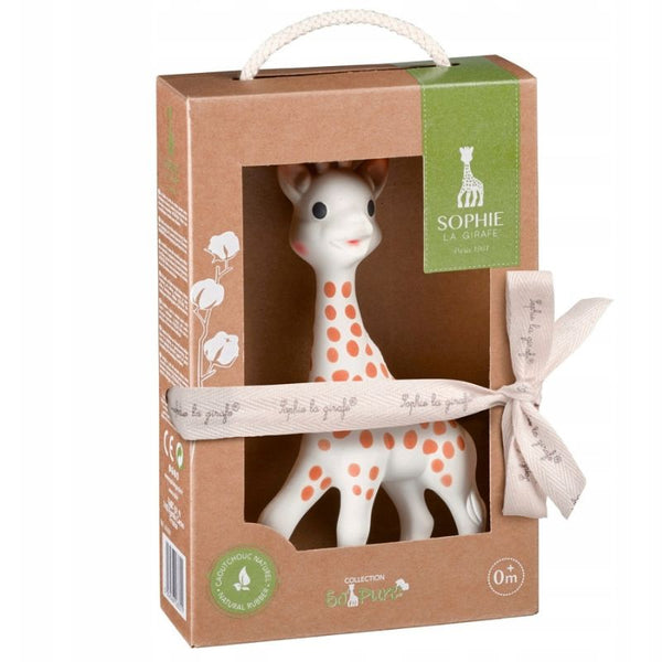 Beißring Sophie die Giraffe von So'Pure in einer Box