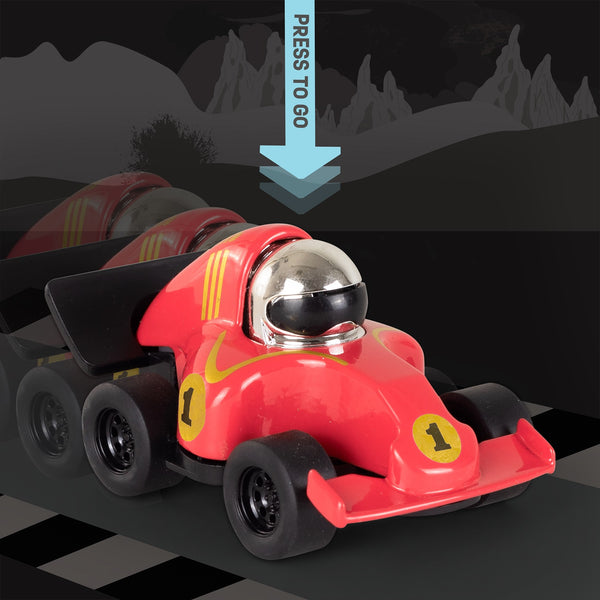 Rennwagen mit Antrieb – Rot