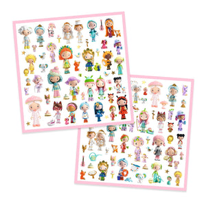 Stickerset 160 Stück – Die Welt von Tinyly - Tublu.de