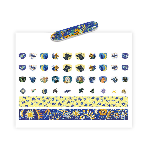 Nagelsticker – Mondblitz - Tublu.de