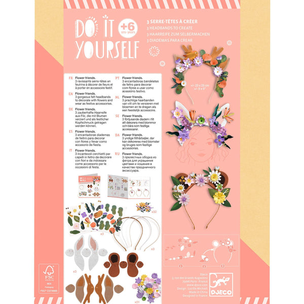 Do it yourself – Blumen-Haarbänder mit Tiermotiven - Tublu.de