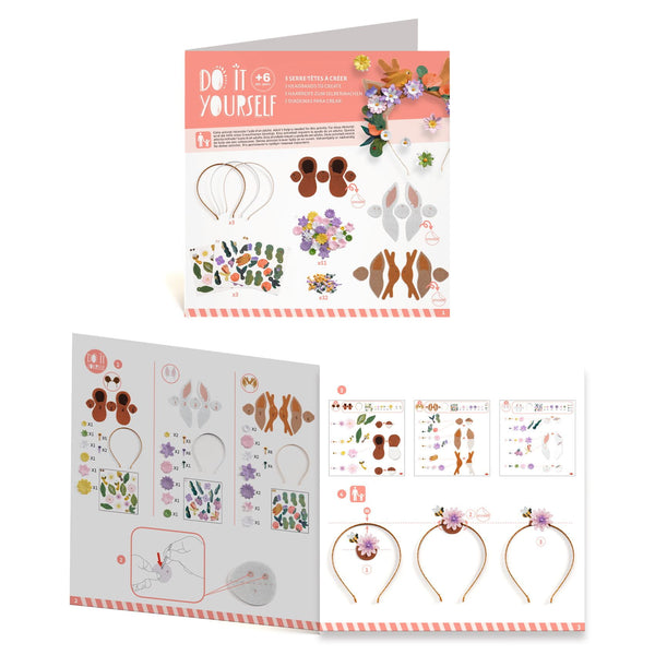 Do it yourself – Blumen-Haarbänder mit Tiermotiven - Tublu.de