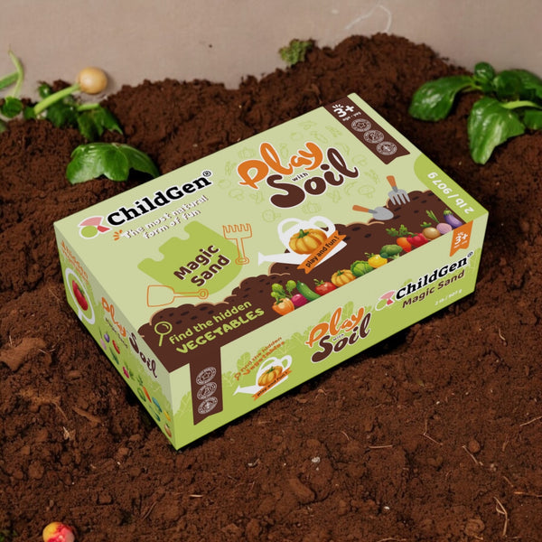 Kinetic Sand, 100 % natürlich – Magische Erde mit Gemüse 907 g - Tublu.de