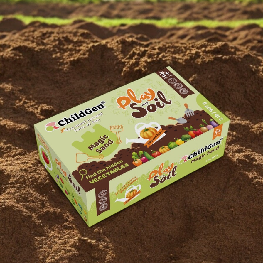 Kinetic Sand, 100 % natürlich – Magische Erde mit Gemüse 907 g - Tublu.de