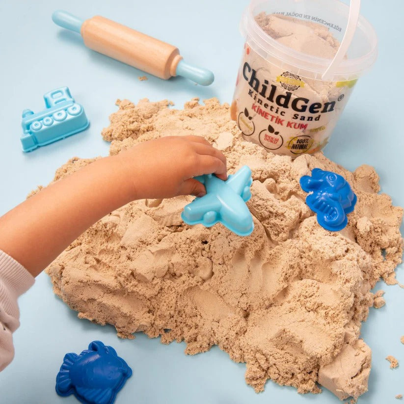 Kinetic Sand, 100 % natürlich – Naturfarben 500 g - Tublu.de