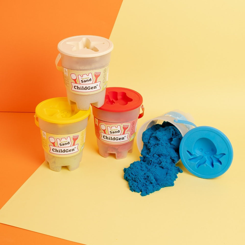 Kinetic Sand, 100 % natürlich – Gelb 500 g - Tublu.de