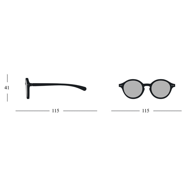 Sonnenbrille mit Polarisation Kids Plus C 3-5 Jahre - Apricot