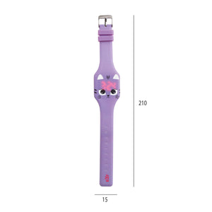 Digitale Kinderuhr – Katze