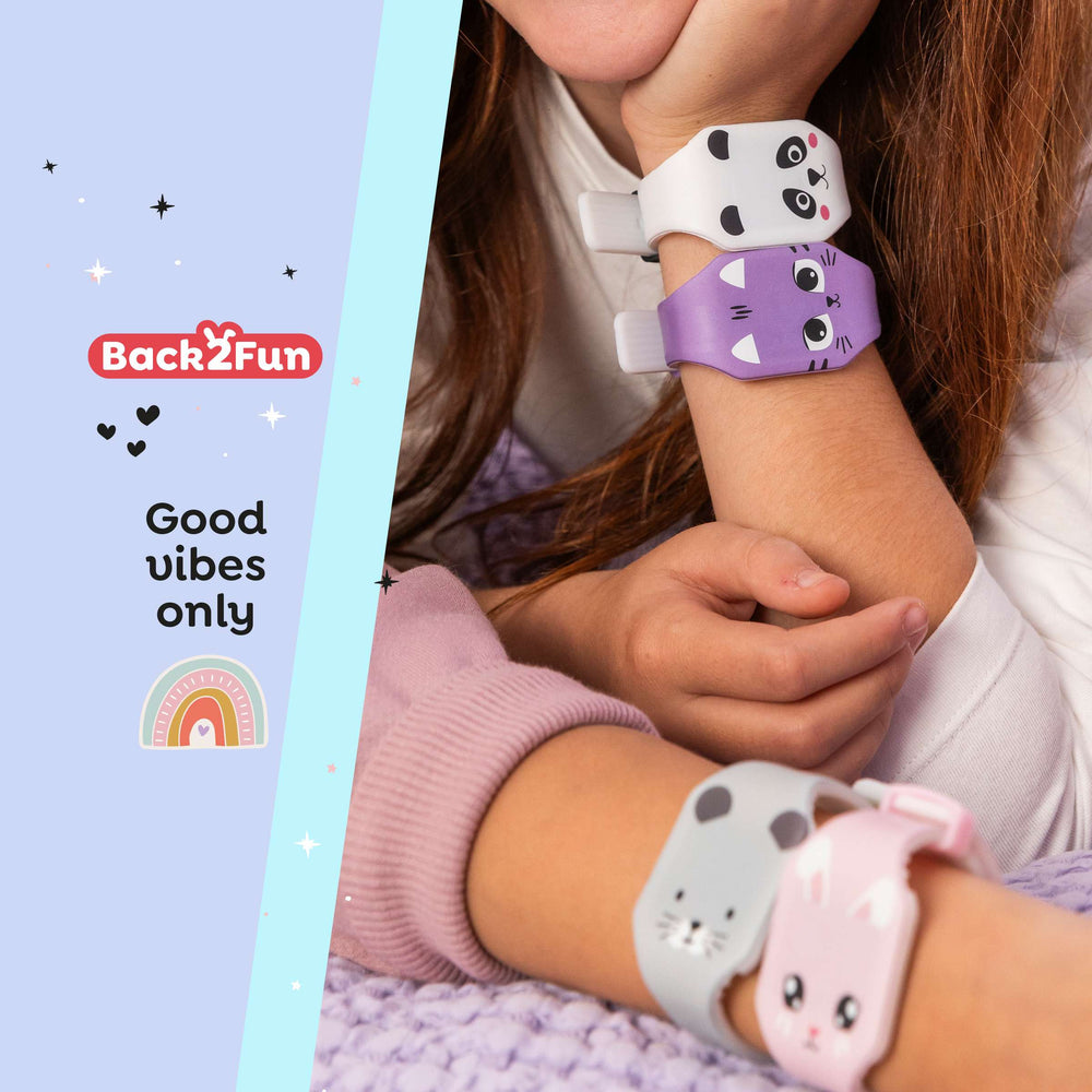 Digitale Kinderuhr – Katze