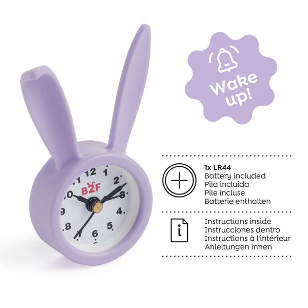 Wecker – Lila Hase