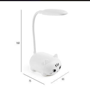 LED-Lampe – Weißes Kätzchen