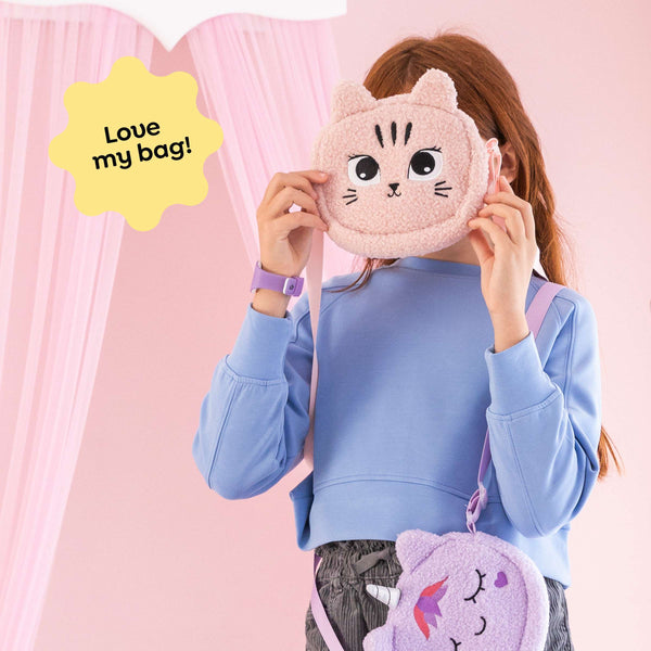 Flauschige Handtasche – Kätzchen