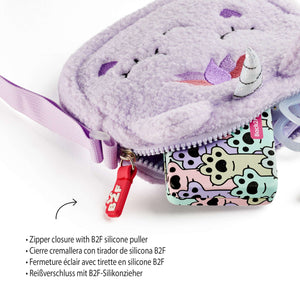 Flauschige Handtasche – Einhorn