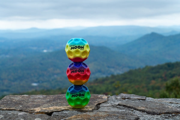 Gradient Moon Ball - regenbogen