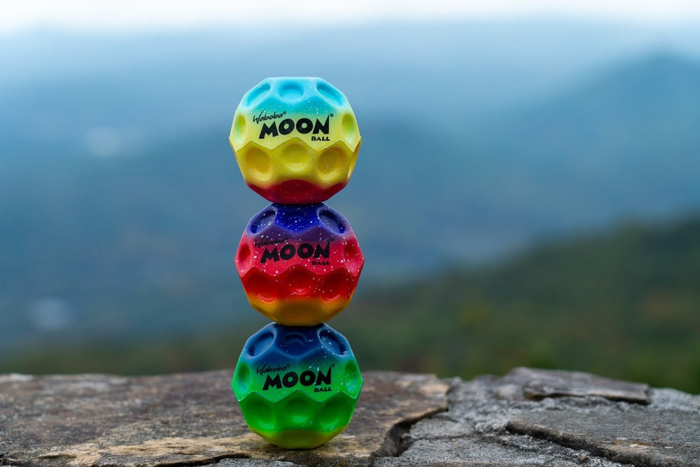 Gradient Moon Ball - regenbogen