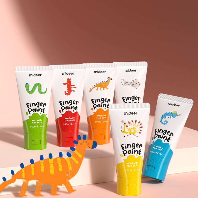 Fingerfarben – 12 Farben