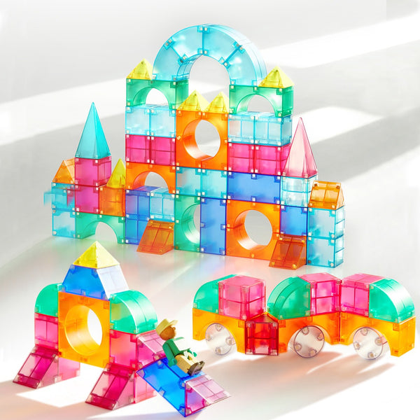 Magnetische Bausteine 3D - 46 Teile