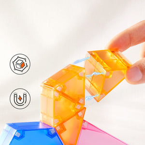 Magnetische Bausteine 3D - 46 Teile