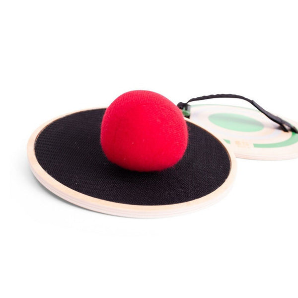 Holzschläger – Klettball