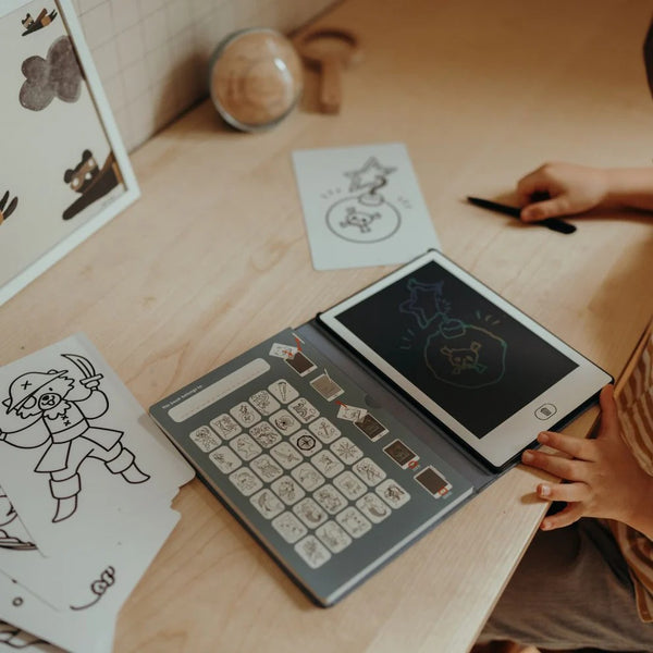 Leuchttafel Kidydraw Mini – Ozean & Piraten