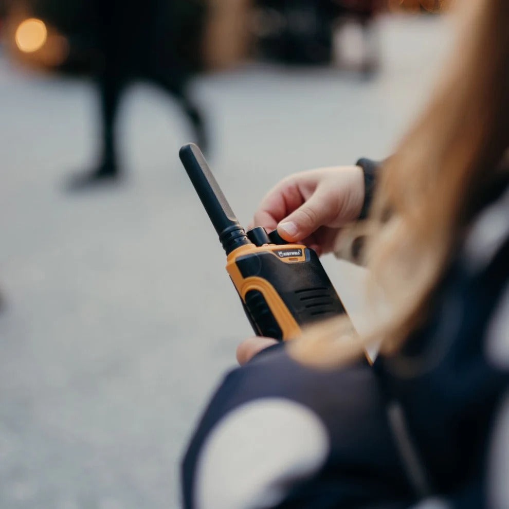 Walkie-Talkie-Set – Grün-Orange