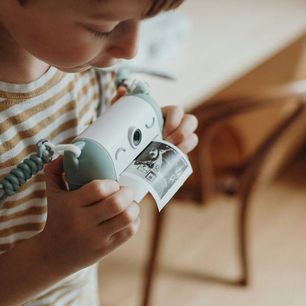 Digitalkamera mit Drucker – Green