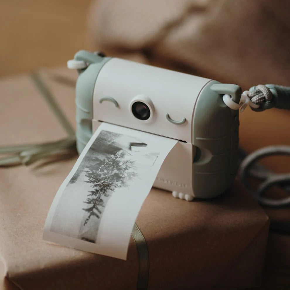 Digitalkamera mit Drucker – Green