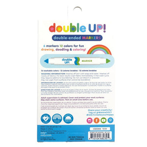 Beidseitige Filzstifte – Double Up, 6er-Set