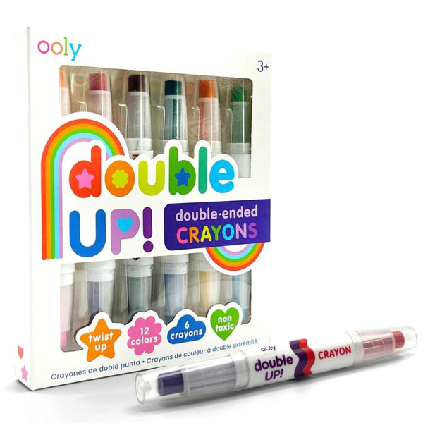 Doppelseitige Buntstifte – Double Up!, 6er-Set