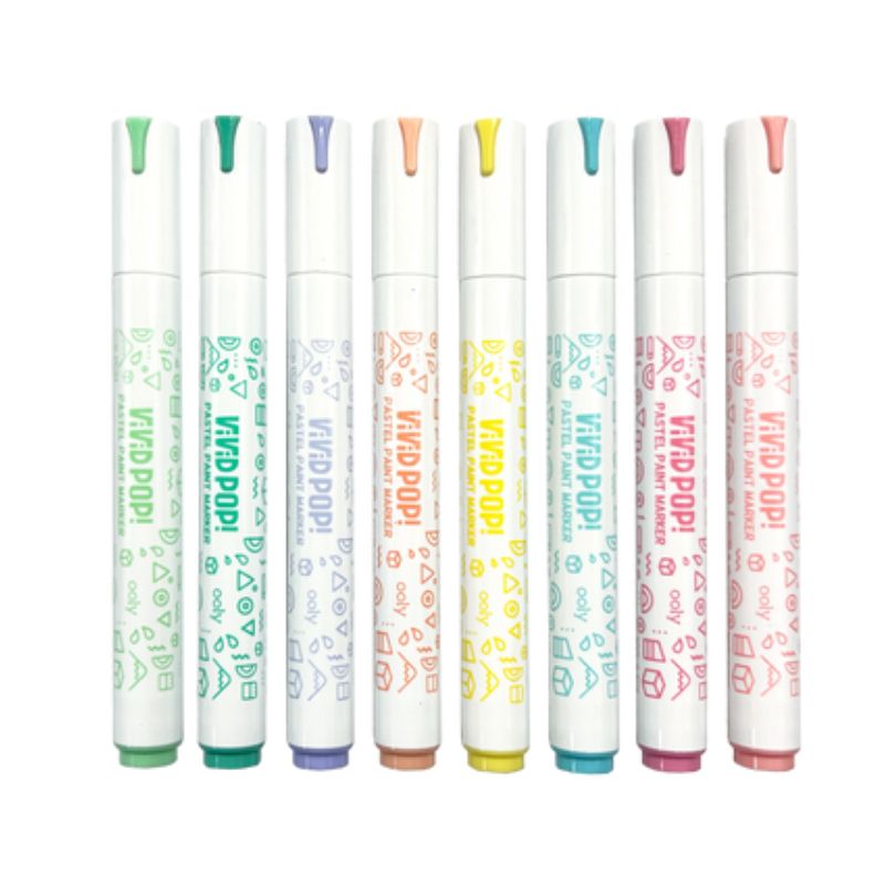 Pastellmarker – Vivid Pop, 8er-Set
