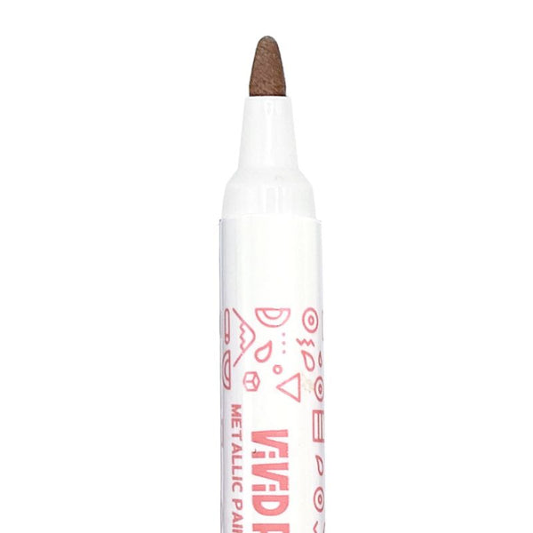Metallic-Acrylmarker – kräftige Farben – Vivid Pop, 8er-Set