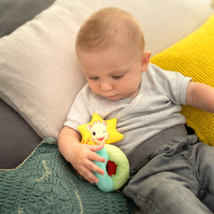 Geschenkset Sophie la girafe mit weicher Rassel
