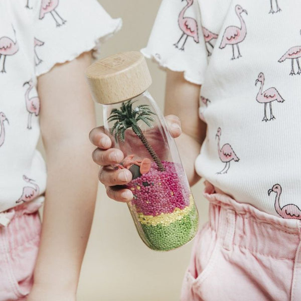 Beobachtungsflasche – Flamingo