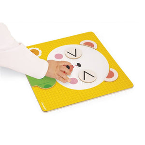 Magnetisches Puzzle – Emotionen Bär