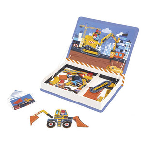 Magnetisches Puzzle Magnetibook – Baustelle