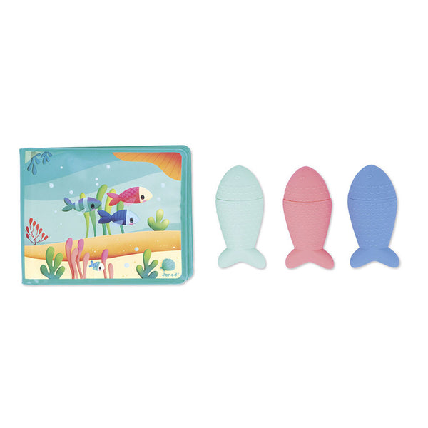 Bade-Buch mit 3 Spritzern – Unterwasserparty 10m+