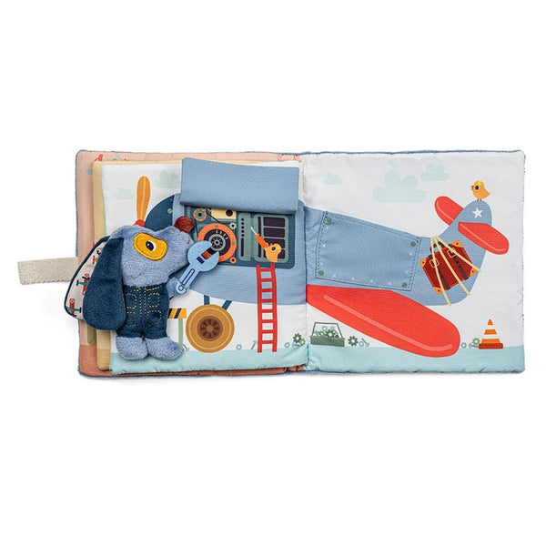 Weiches Aktivitätsbuch – Jules' Hundegarage 12 m+