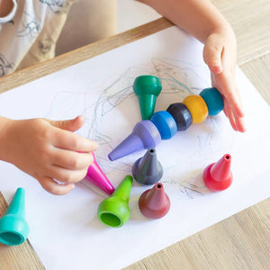 Modulare Buntstifte – Retro-Regenbogen