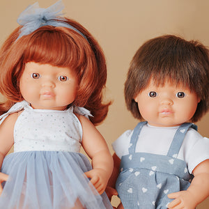 Puppe Mädchen My Friends & Me – Europäerin Rothaarig 38 cm