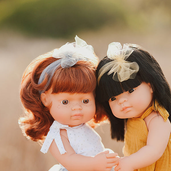Puppe Mädchen My Friends & Me – Europäerin Rothaarig 38 cm