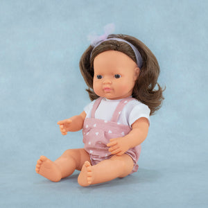 Puppe Mädchen My Friends & Me – Europäerin Braunhaarig 38 cm