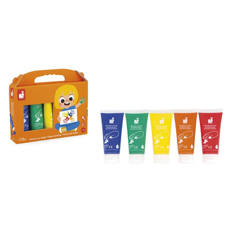 Handfarben 5 Farben 12m+