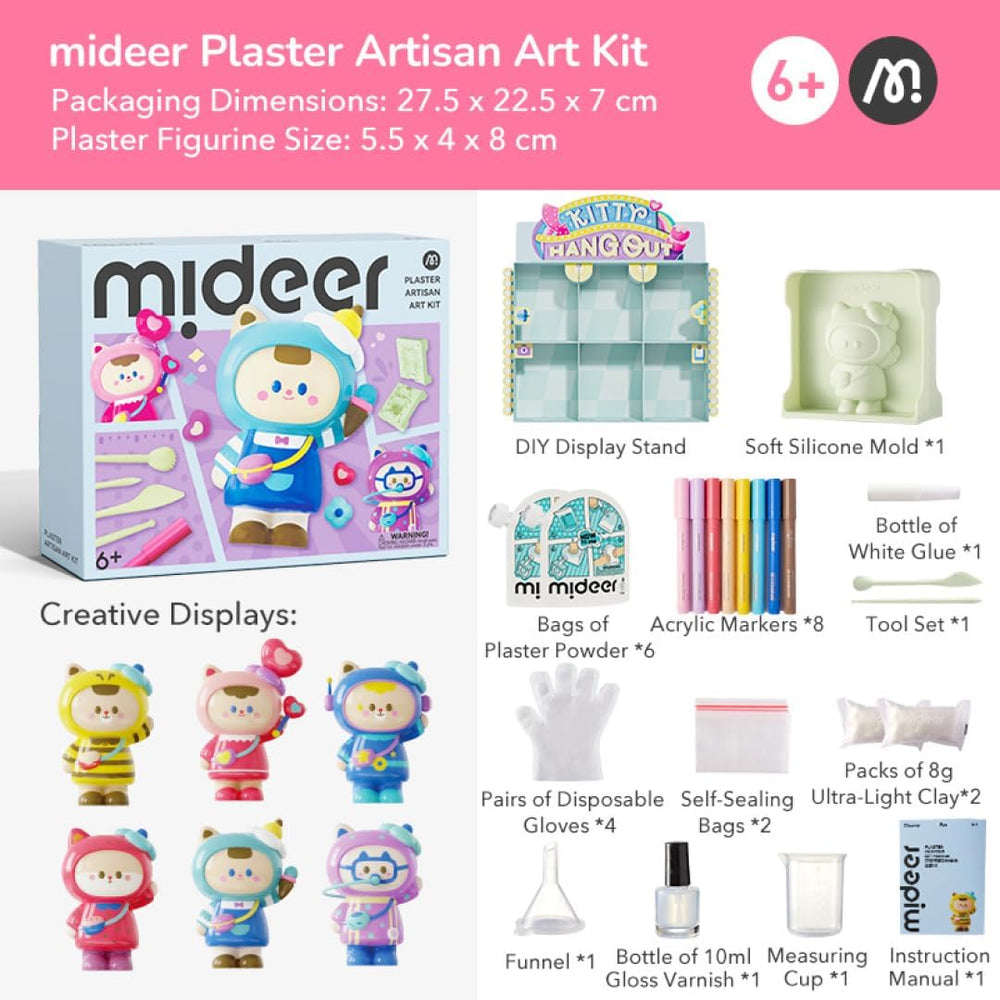 Kunstset aus Gips – Puppen